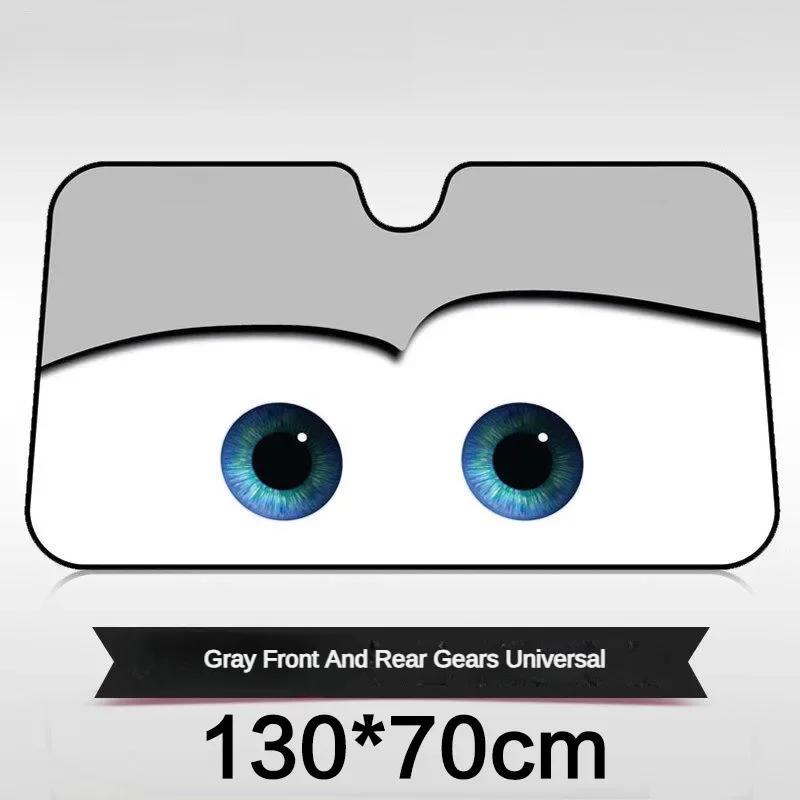 6 Colors Eyes Car Sunshade Solar Protection Windshield Sunshade Car Window Windscreen Cover Sun Shade Auto Sun Visor Car-covers