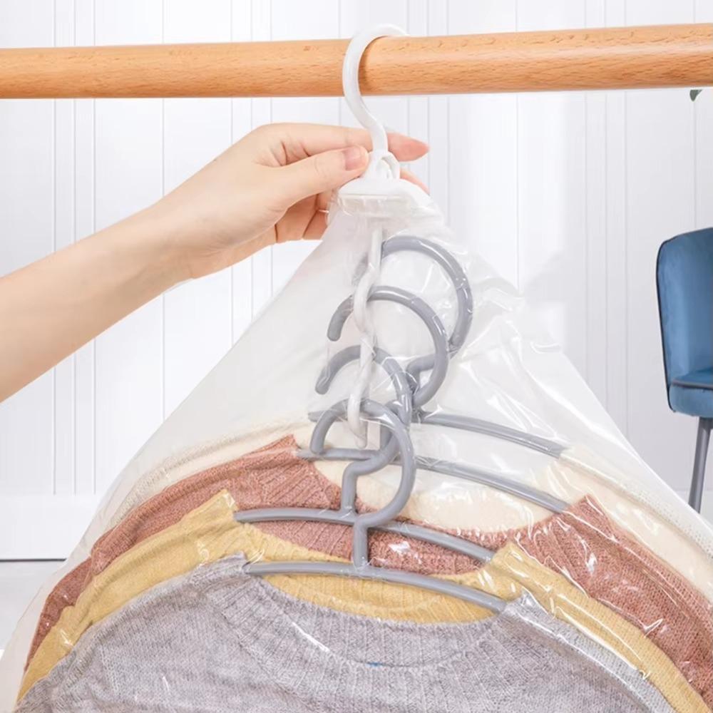 Foldable Clothes Vacuum Compression Bag Transparent Clothing Dustproof Cover  Suits/Dress/Jacket