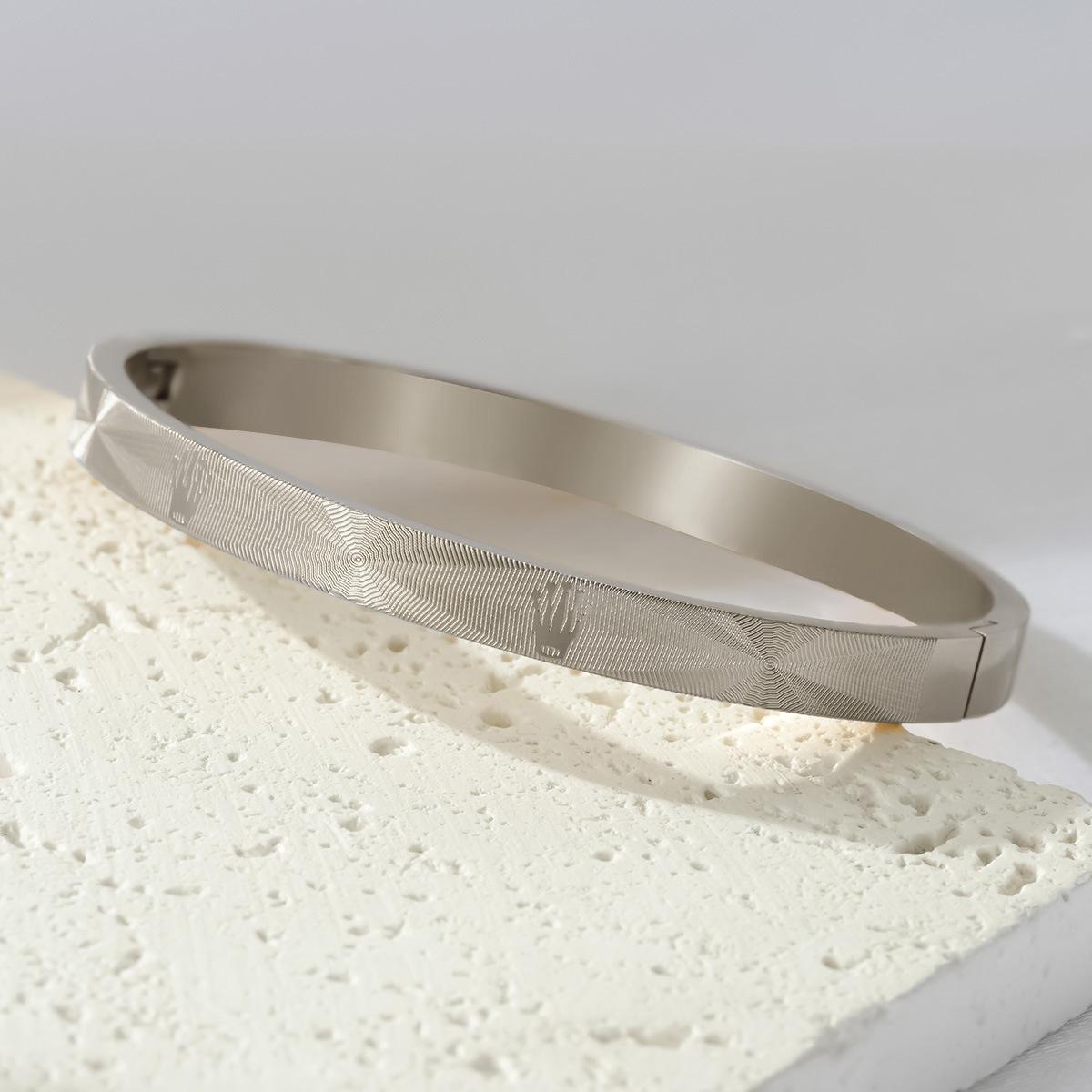 Креативный коррозионный английский любовь звезды геометрическая форма узор пряжка браслет пара ручные украшения