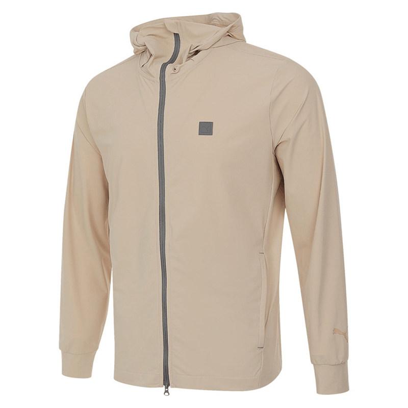 

Puma Sports Fitness Hooded Long Sleeve Jacket Men Jackets Khaki 689287-87 XXL