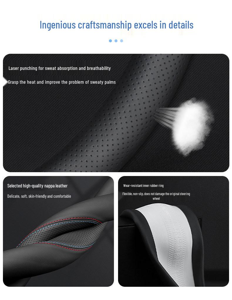 2026 Geely Xingyue L Steering Wheel Cover for Xingyue Ihev Xingrui Dongfang Yao Interior Accessories