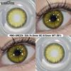 Eyeshare 1 Pair Green Color Cosplay Lens Hot Sale Contact Lenses for Role Playing Anime Eye Makeup Halloween Softlens