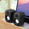USB Wireds Speaker Stereo Subwoofer Sound Box 3.5mm Input USB Power Computer Speaker for Desktop PC