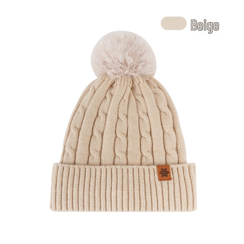 Women's Winter Knit Hat, Scarf, and Gloves Set - Double Layer Fleece Lined for Warmth