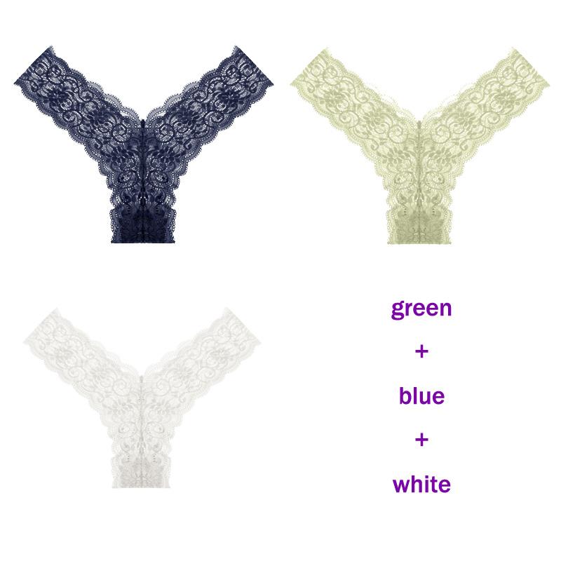 CINOON 3 Teile/los frauen höschen Transparent Low-Taille Unterhose Aushöhlen Tanga Weibliche Nahtlose G-String Sexy Unterwäsche Spitze Dessous panty