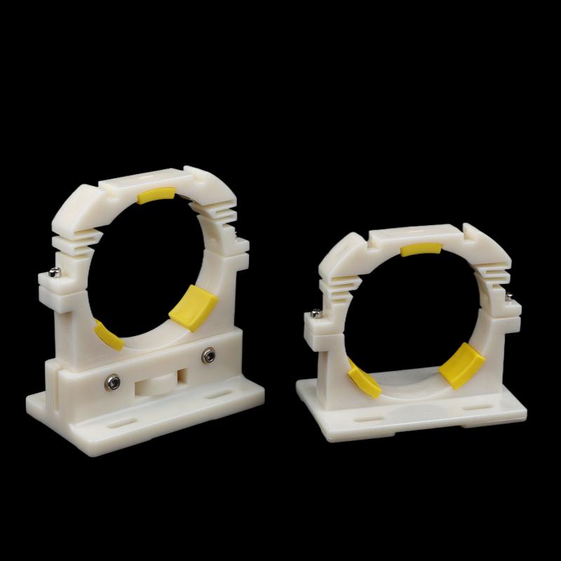 1 Stück Durchmesser 50/80mm Laserrohrhalter Laserrohr-Montagehalterung für 75-180W Lasergravur-Schneidmaschine Flexibler Kunststoff