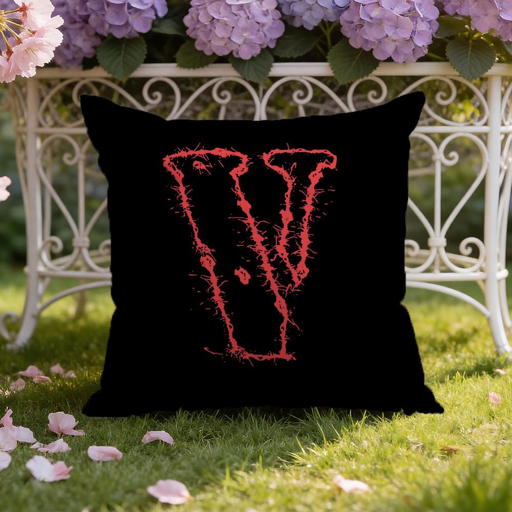 Luxury V-VloneS Cushion Cover Home & Car Dual-Scene Pillow Cover: Reversible for Premium Comfort