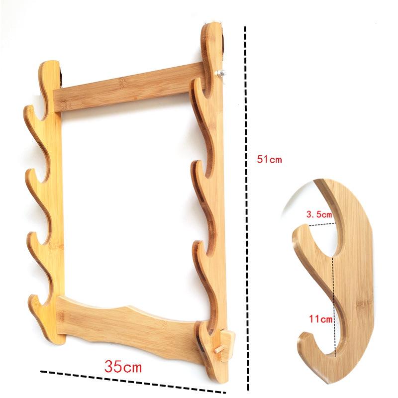 

Настенный держатель для катаны, подставка для самурайского меча, подставка для рапиры и сабли, полки для хранения японской катаны, домашний органайзер