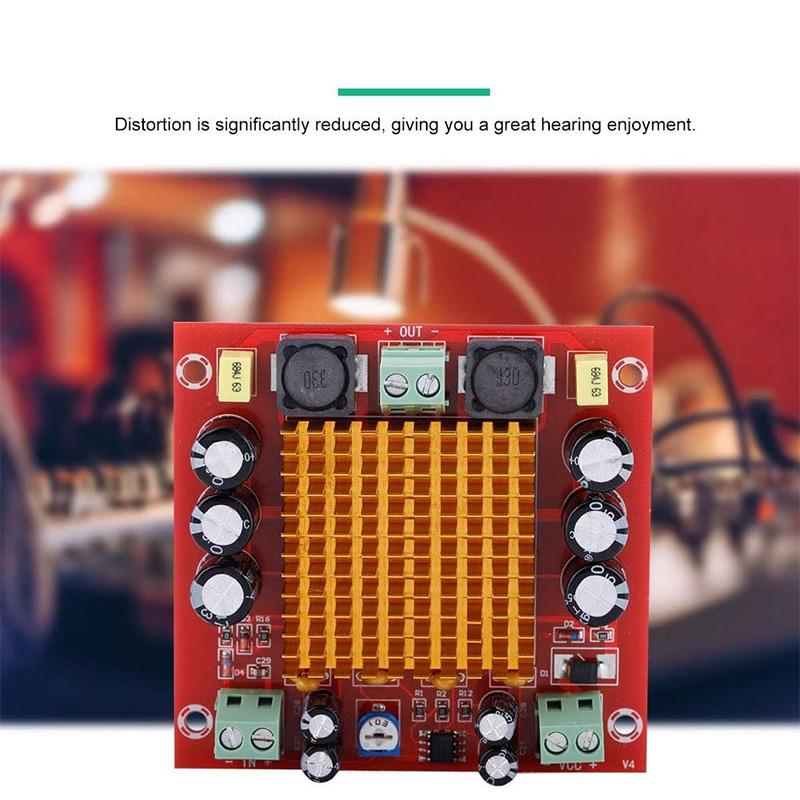 TPA3116DA DC 12V 24V 150W TPA3116D2 Mono Channel Digital Power Amplifier Amp Board With Preamplifier XH-M544