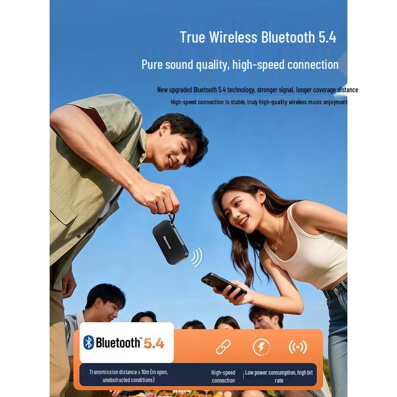

Newmine BT533 Portable Bluetooth Speaker CN plug (adapter included)