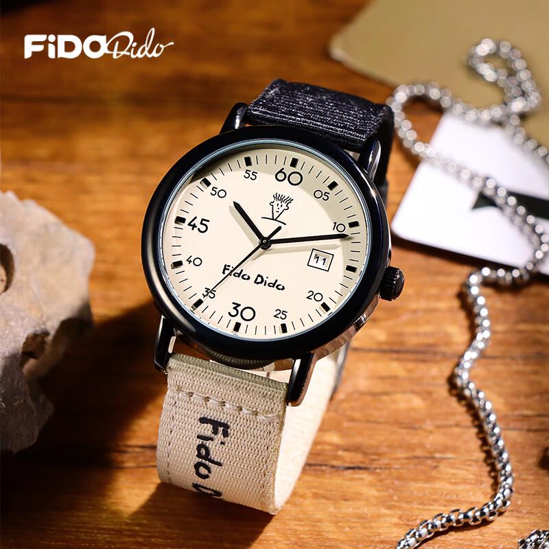 FIDO DIDO Ретро Рабочие Кварцевые Часы