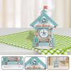 Acrylic Special Shaped Animal 5D Diamond Painting Clock Art Craft Diamond Painting Clock Handicraft Living Room Decoration