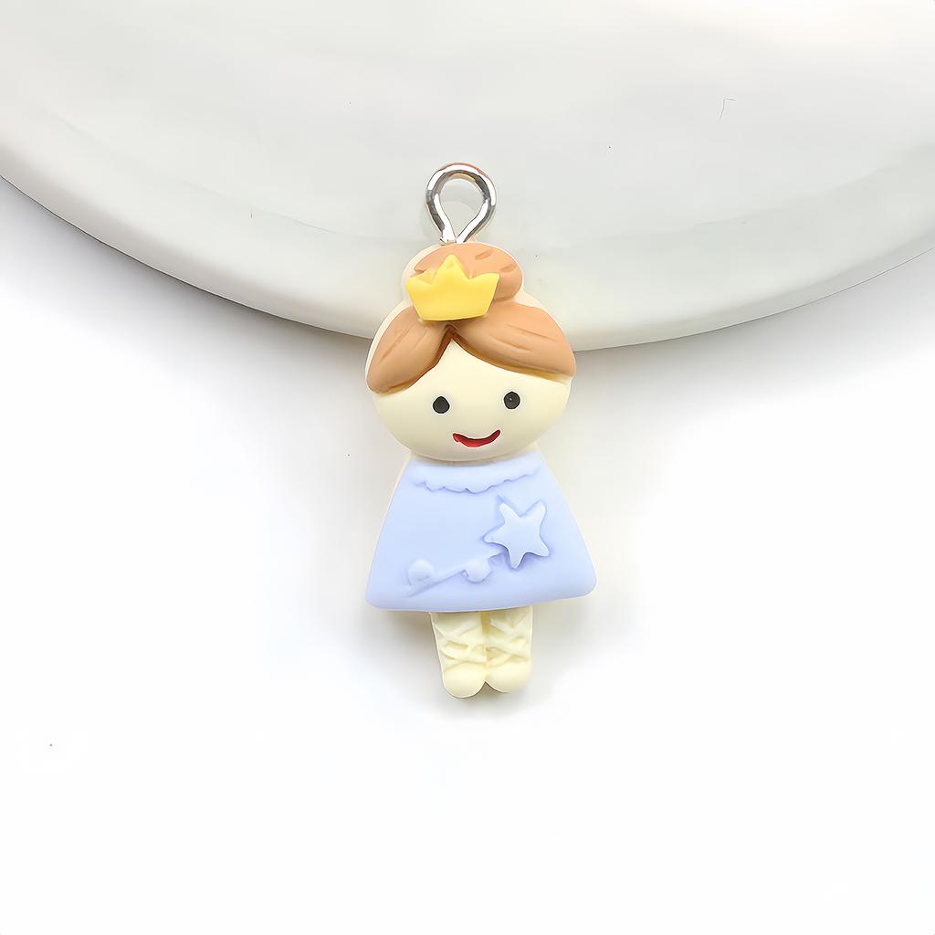 5Pcs Bear Bee Flower Donut Ice Cream Resin Earring Charms for DIY Keychain Bracelets Pendant Necklace Jewelry Making Findings
