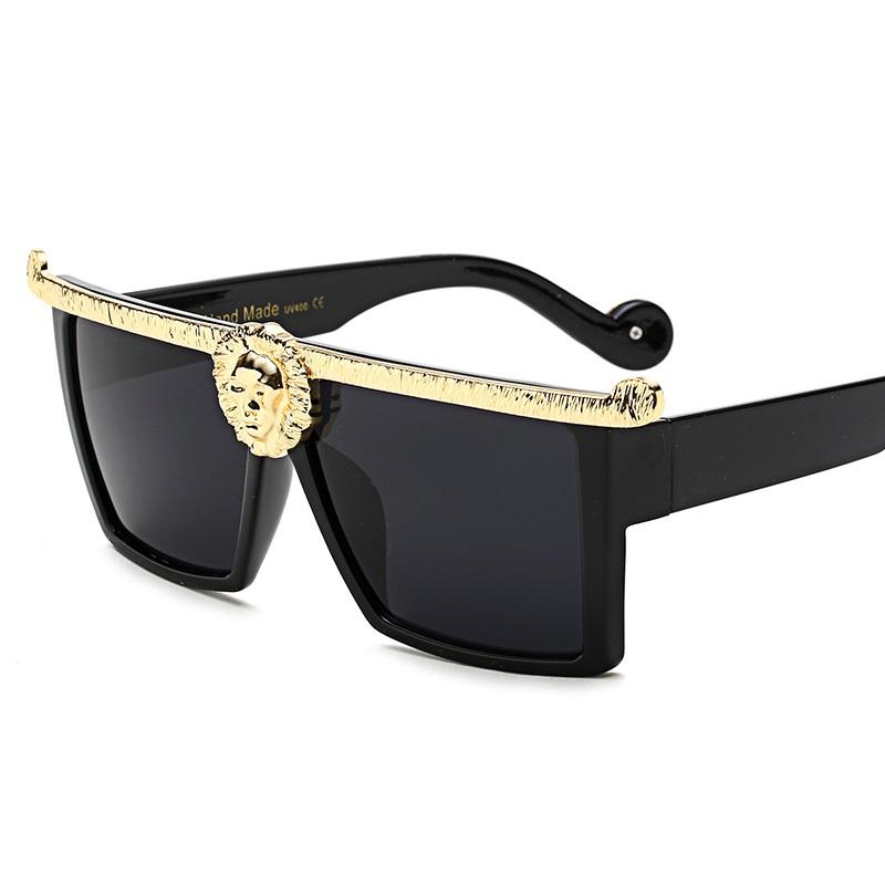Lunettes de soleil Lionne de luxe pour hommes femmes Style Marque de créateur Unisexe Protection UV400 Lunettes