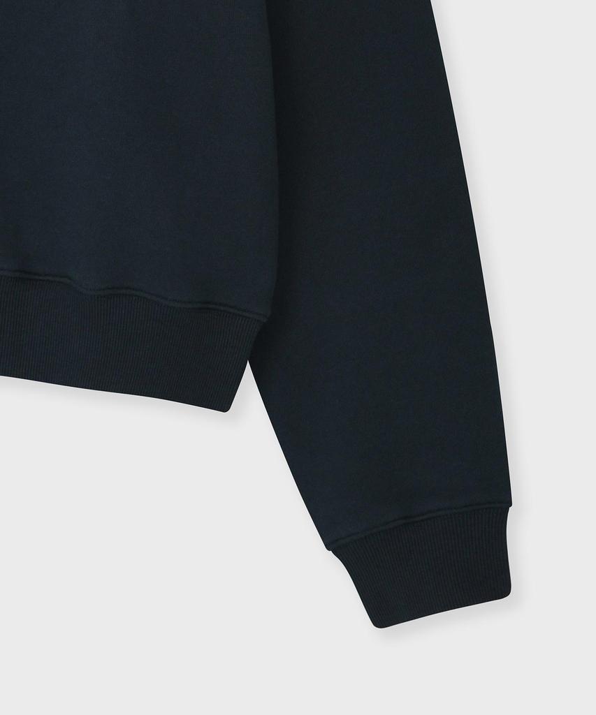 FALLETT Flower Drawing Sweatshirt Navy