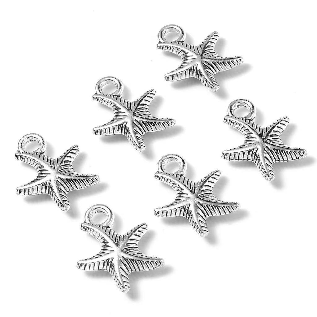 CCB Starfish Pendant for DIY Beaded Jewelry Accessories