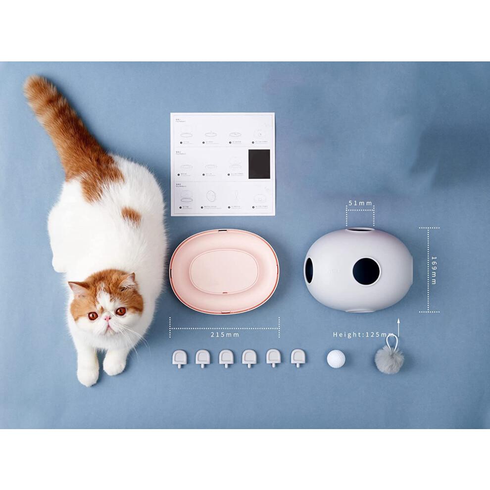 3-In-1 Interactive Cat Toy, Designed For Enhanced Mealtime And Exercise, Obstacle Maze Mode With Safe Durable Materials For Cats To Stimulate Senses A