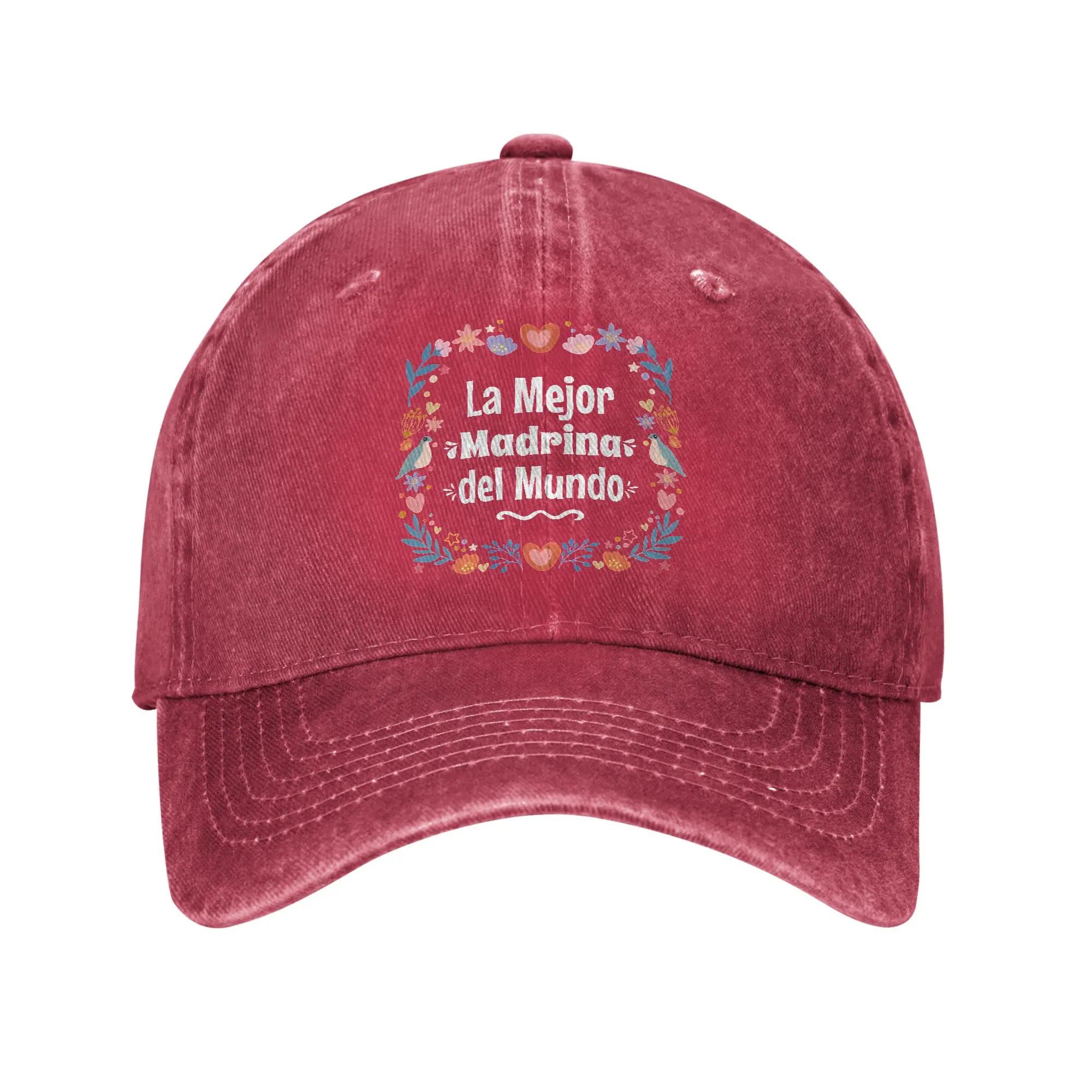 Da De La Madre Mothers Day Merch Baseball Caps Unisex Daily La Mejor Mama Del Mundo Hats Cap Adjustable Trucker Hat Adjustable