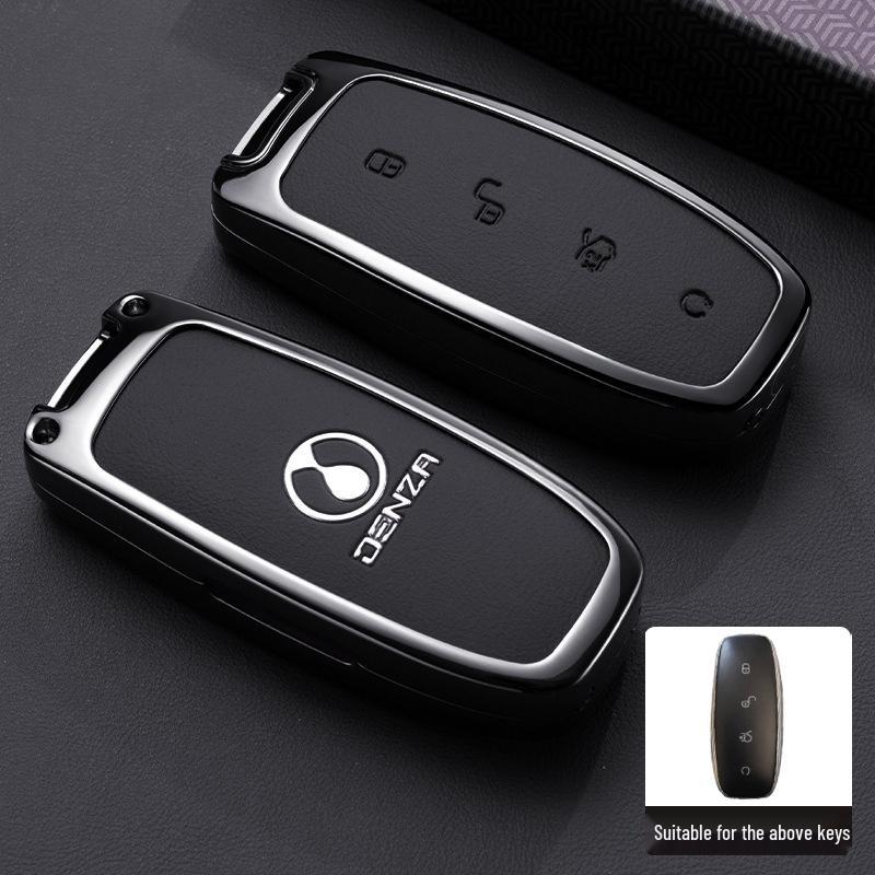 BYD D9 Key Cover: Metal Protective Shell for N7 N8 DMI Z9GT Models