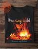 T-shirt Running Wild con marchio ed esiliato a maniche corte nera unisex