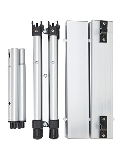 COLEMAN Mesa Compacta de Alumínio, Leve, Montagem Fácil, Modelo 2000038844, Mesa Baixa Dobrável, Liga de Alumínio, Bolsa de Armazenamento Incluída, 10.2 kg (10 k