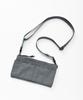 Millet Multi-Shoulder Bag, Small, Crossbody, with Detachable Pouch, Wallet, Travel, Water-Repellent, Men's and Women's, Hutte, Black, MLS939-BK