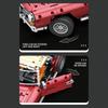 1578PCS Retro Classic Car Building Blocks Remote Control Technology Electronic Bricks 280SL Car Model Kids Toys Birthday Gifts
