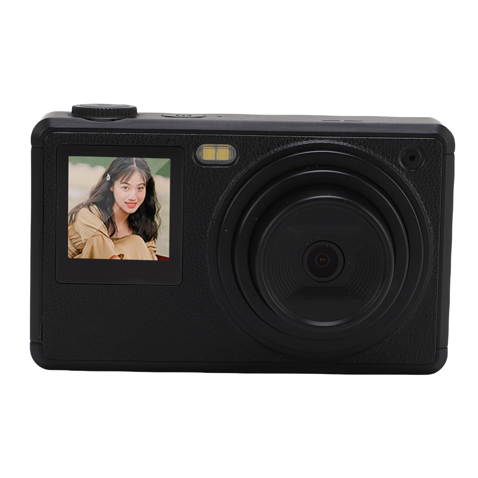 

Digital Camera 48MP 4K 16X Zoom Autofocus Camera with Double Touch Screen Fill Light for Campus Travel