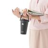 LOGOS ThermoWall Vacuum Insulated Tumbler 480ml Black 81286131 Camping Mug Bottle Slim Design Lightweight Keeps Drinks Hot or Cold Direct Drinking
