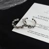 Dongdaemun Retro Octagram Cross Open Ring Stacked With Punk Personality Ring Woman