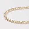 [MIONO] [Produced by Yumi Katsura] Pearl Necklace 8mm Yumisienne Light Orange Popular Women's Simple Stylish for Formal Occasions Made in Japan