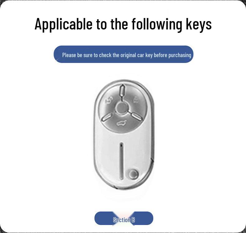 2024 Besturn Xiaoma Car Key Case - Cute, Energetic Horse Design with High-Grade Metal Shell for 25 Models