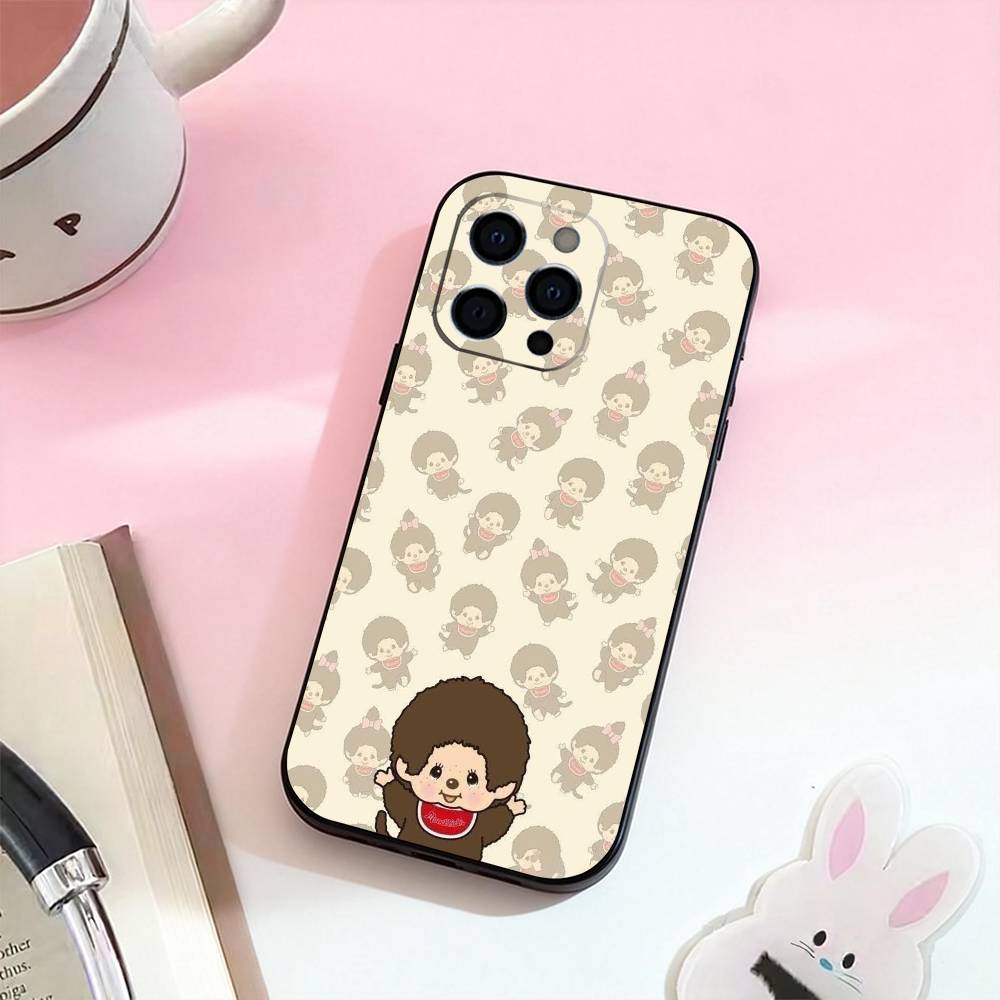 

Cartoon M-Monchhichis Phone Case Silicone Soft For IPhone 17,16,15,14,13,12,11,XS,Plus Pro Max iPhone15