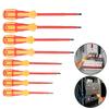 Chrome Vanadium Steel Screwdriver with Ergonomic Handle and Magnetic Tips