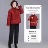 Mother-in-law Wedding Guest Winter Coat: 2025 New Chinese Style Down Jacket for Middle-Aged & Elderly Women