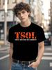 TSOL Punk Rock Band Black Tshirt - 100% Cotton