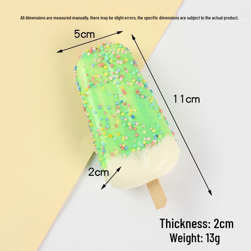 Simulation Ice Cream Refrigerator Magnet Display Prop