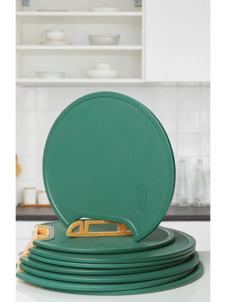 Anti-Mold Rotatable Plastic Cutting Board with Stand