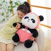 Nowa pluszowa zabawka panda wielka, lalka miś do przytulania, poduszka do spania, szmaciana lalka, lalka miś do przytulania, prezent