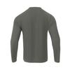Men's Heavyweight Ribbed Long Sleeve Henley Shirt.