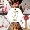 Christmas Aromatherapy Carousel Candles Holder Christmas Rotary Gold Carousel Candle Spinner Metal Tea Lamps Home Decor