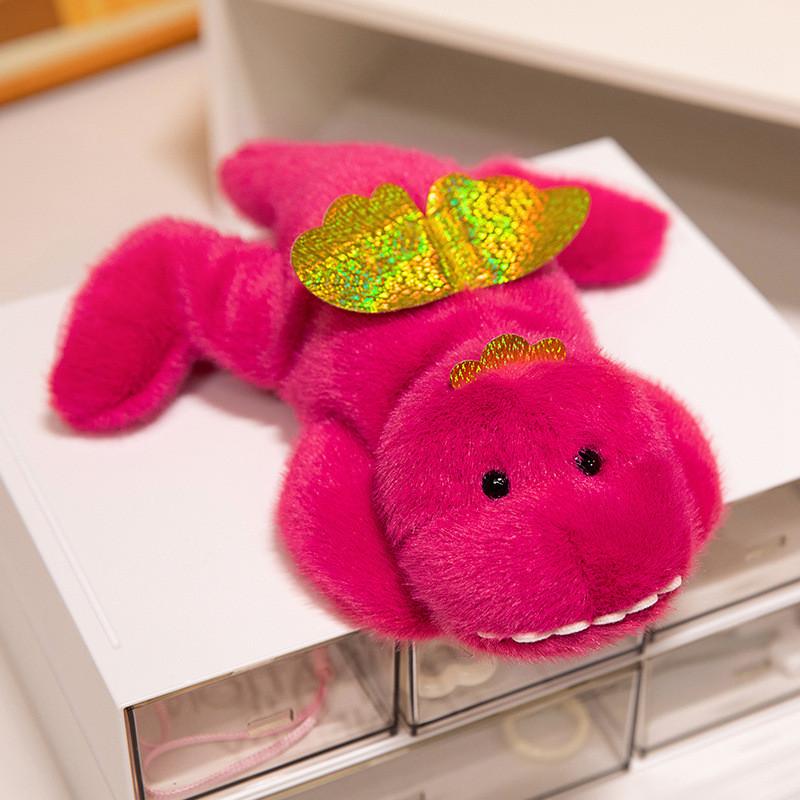 Panda Crocodile Unicorn Dinosaur Lying Plush Toy Stuffed Animal Cartoon Doll