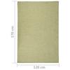 Flatweave Outdoor Rug, 120X170 Cm, Green