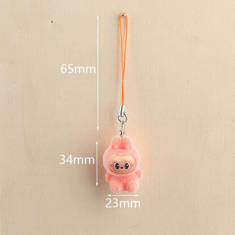 1pc Plush Doll Keychain Pendant Small Doll Bag Pendant Creative Small Gift Pendant