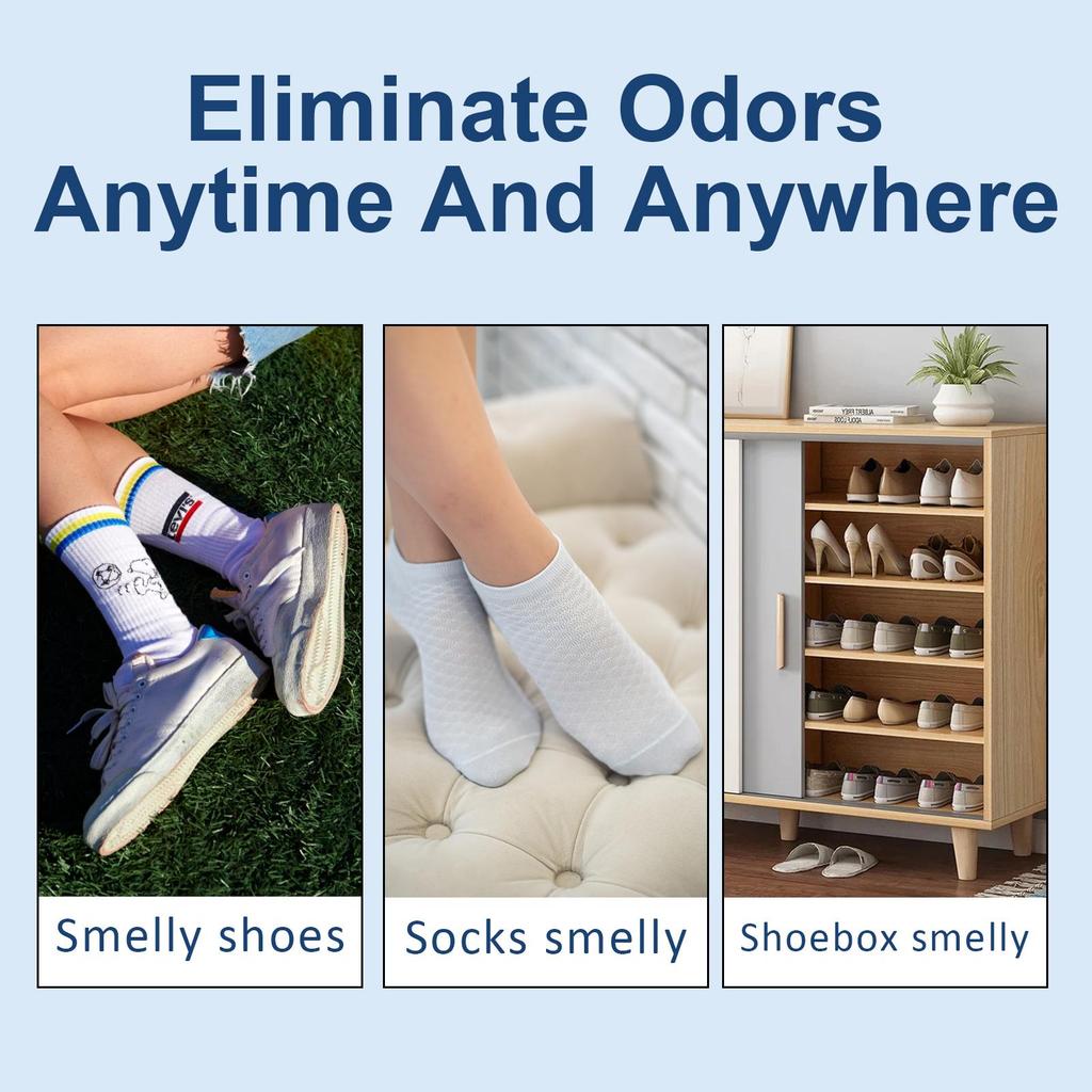 XIMONTH Foot Deodorizer Relieves Sweaty Feet and Stinky Feet Removes Odor, Stops Itching and Dries Feet Deodorizing Treatment Spray