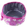 Oxford Cloth Outdoor Dog Food Bowl Portable Folding Food Basin Pet Going Out Drinking Bowl Travel Dog Bowl