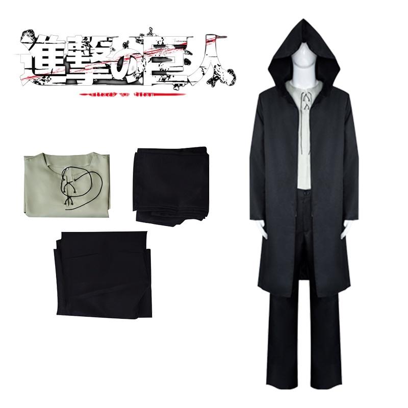 

Титаны Атакуют Эрен Йегер Косплей Топ Костюм Хэллоуин Карнавальная Униформа Вечеринка S