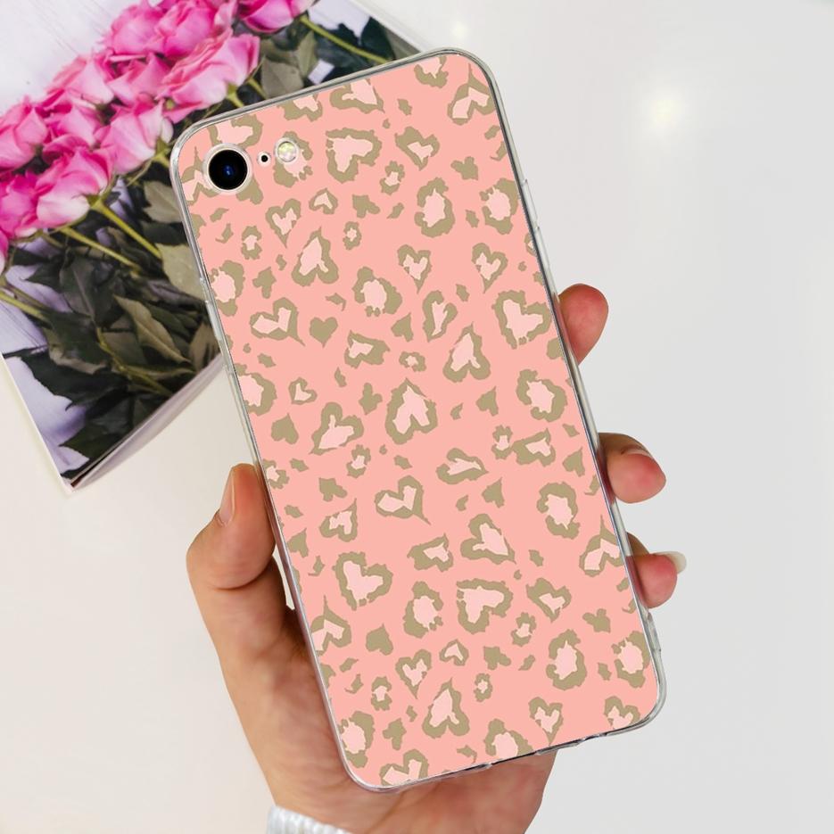 For Apple iPhone SE 2020 Case Stylish Painted Cover Soft Silicone Phone Case For iPHone SE 2022 iPhoneSE 2020 Back Covers Bumper