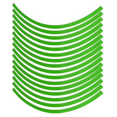 Univerzální auto motocykl kolo reflexní pinstripe obtisk páska samolepka dekorace fólie 6 barev