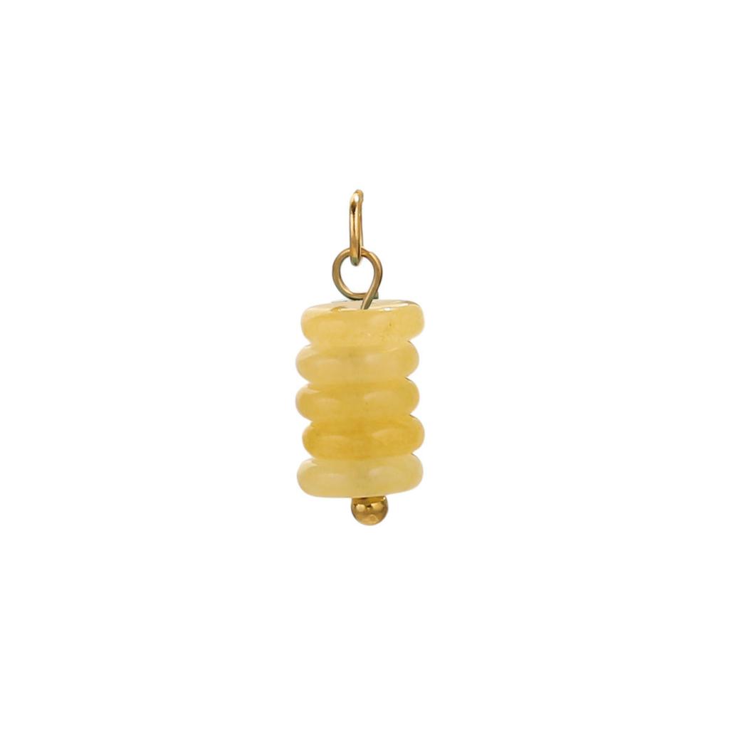 1pc Natural Stone Beads Spacer Charms for Women Earrings Pendants Necklace DIY Handmade Crystal Stone Pendants Jewelry Making